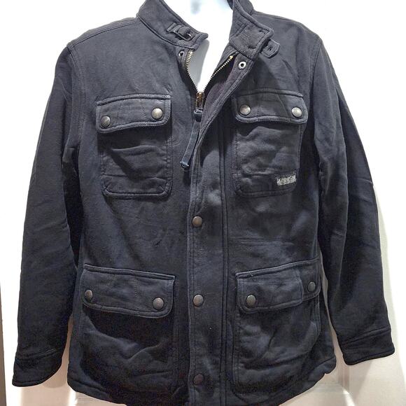 Legendary Goods Button Zip Medium Weight Utility Jacket L Vintage - Picture 10 of 10